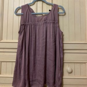 Verawang purple tank top, Women’s M